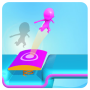 Exécutez votre course 3d icon