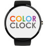 Color reloj esfera del reloj icon