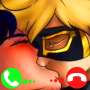 Ladybug Bate-papo falso: Noir chat icon