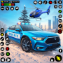 Police Car transporter Game 3D