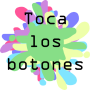 Toca los botones