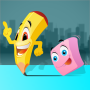 Pencil Rubber Game - Chaser and Free Runner