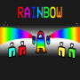 Rôle d'imposteur arc-en-ciel dans parmi nous icon