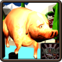 Pull A Pig 3D Super Pig Slinging Fun