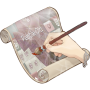 Pele de teclado velho seixo icon
