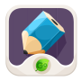 Teclado de escritura a mano chino icon
