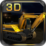 Heavy Excavator 3D Parking