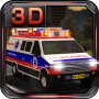 Parking médical Van 3D icon