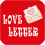 Carta de amor y mensaje icon