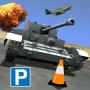 Juego de simulador de estacionamiento en tanques 3D icon