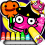 Huer! Livre de coloriage de monstre icon