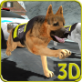 Perro de policía de montaña Chase 3D icon