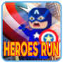 Captain Heroes Jumping Run America