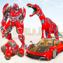 Dino Robot Transform Car Games icon
