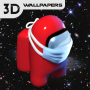 parmi nous fonds d'écran en direct HD 4K et écran de verrouillage 3D icon