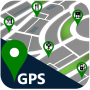 GPS Navigator: mapas de ruta de conducción y localizador cercano icon
