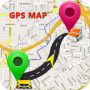Localizador de rotas GPS: mapas Guia de navegação offline icon