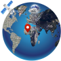 Rastreador de rotas por GPS Live Earth Map icon