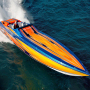 Jeux de course de bateaux rapides 3d icon