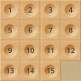 Sliding Puzzle: Wooden Classic