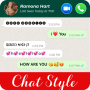 Styles de chat Polices pour WhatsApp icon