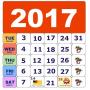 Calendario de vacaciones en Malasia 2017 icon