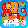 ABC Fruits English Tarjetas de vocabulario icon