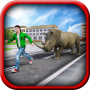 Crazy Rhino Attack 3D