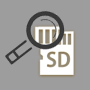 Recherche de carte SD icon