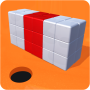 Color Block Black Hole Run 3D: Cube Games For Free