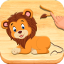 Jigsaw Puzzles For Kids - Animals Shapes