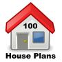 100 planes de casa en PDF y CAD icon