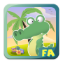Cuento de codicioso cocodrilo icon