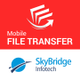 Transferencia de archivos móvil icon