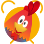 Rooster réveil icon