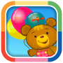 Juego de saltos de globos preescolares icon