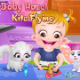 Baby Hazel Kite Flying