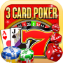 Poker real de três cartas icon