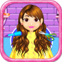 Hairdresser salon girls games