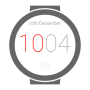 Rotación de la esfera del reloj icon