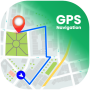 Navegación GPS: localizador de mapas y planificador de rutas icon