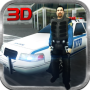 Urban Crime City Police Van 3D