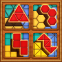 Block Puzzle Games: Wood Colle