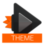 Tema naranja oscuro icon