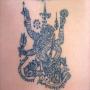Estilo tailandés del tatuaje de Sak Yant icon