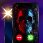 Temas de la pantalla de llamadas de información : Flash de llamada de color, icon
