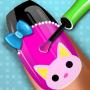 Kitty Nail Salon - Nail Art Design & Coloring Game