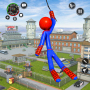 Spider Stick Hero Prison Break