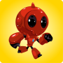 Red Robot Running