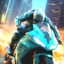 Fondo de pantalla de motociclista icon